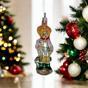 Vintage Christopher Radko Patricks Bunny Christmas Ornament Spring Holiday